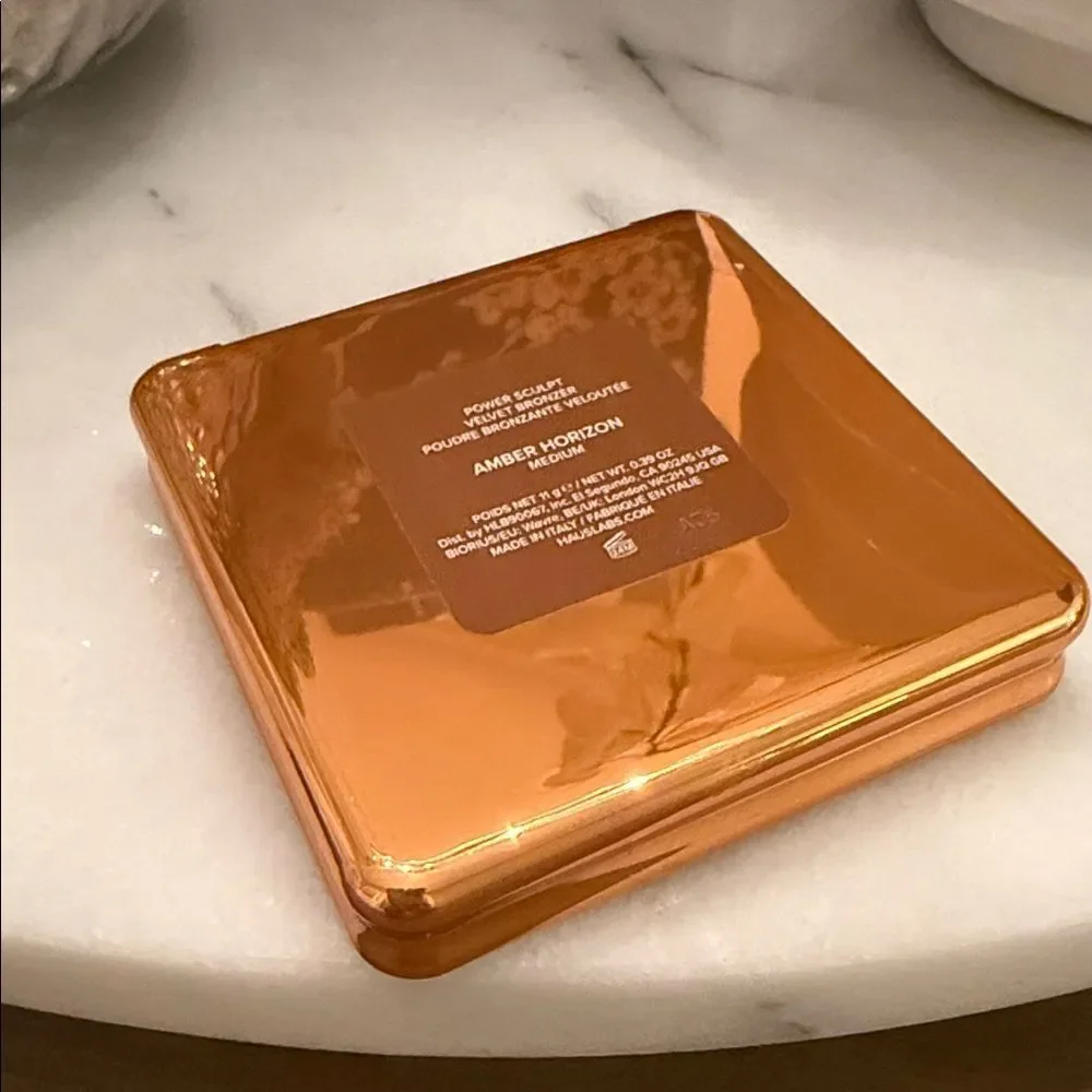 Haus Labs Power Sculpt Velvet Bronzer Amber horizon